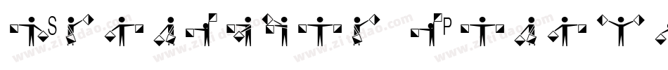 Semaphore Pramuka字体转换